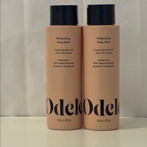 Lot of 2 Odele Moisturizing Body Wash vitamin B complex 16 fl oz each